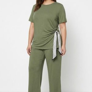 Zeleni komplet sa maramom